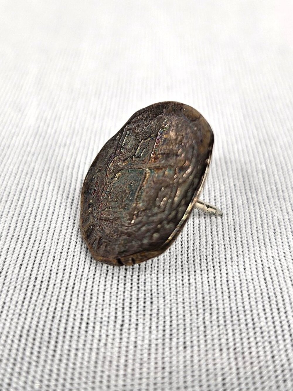 Vintage Atocha Shipwreck Silver Tie Tack | Mel Fisher Treasure Salvors COA - Picture 8 of 16